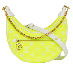 Loop Bag, Fabric/Leather, Yellow/White, NFC, E/DB/S, 3*